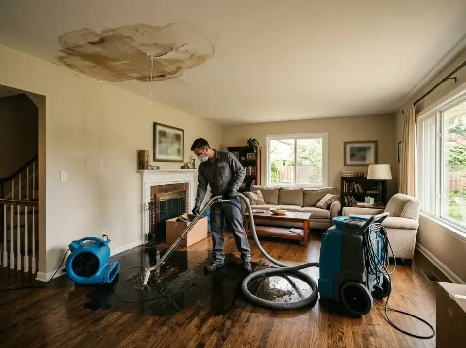 attic-pipe-burst-ceiling-drip-008 — frequently asked questions, Water Damage Restoration & Carpet Care in Beechwood, MS